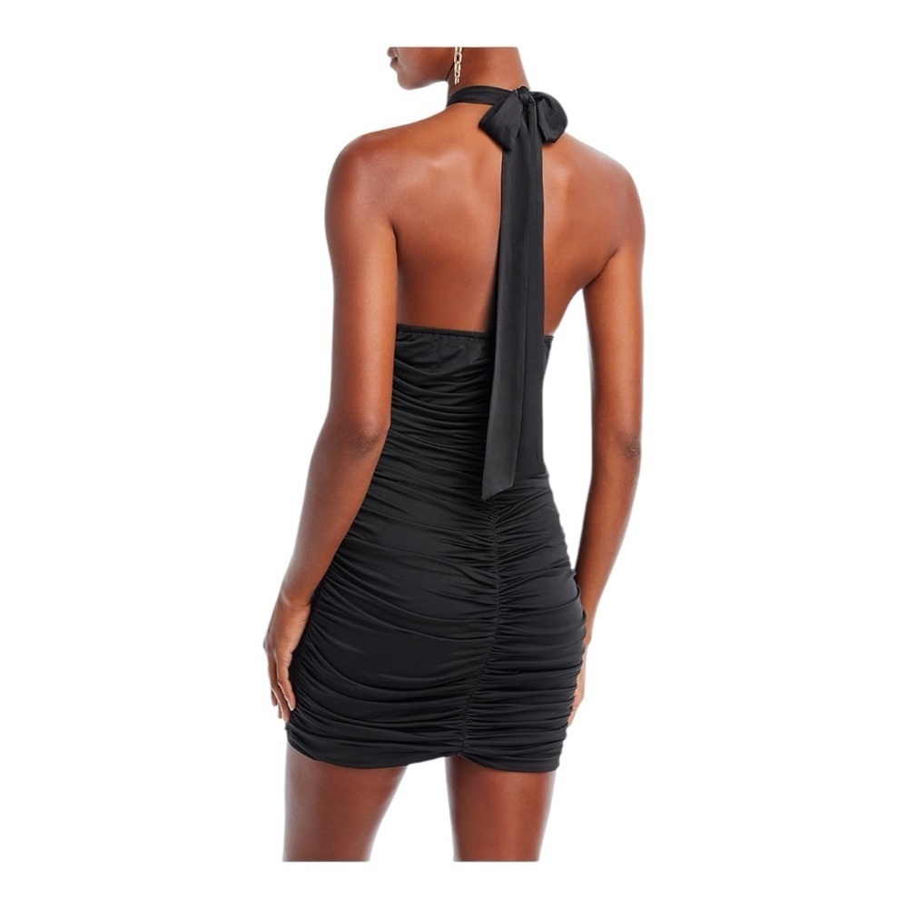 ENDLESS ROSE Corsage Cutout Ruched Mini Dress - Picture 2 of 3